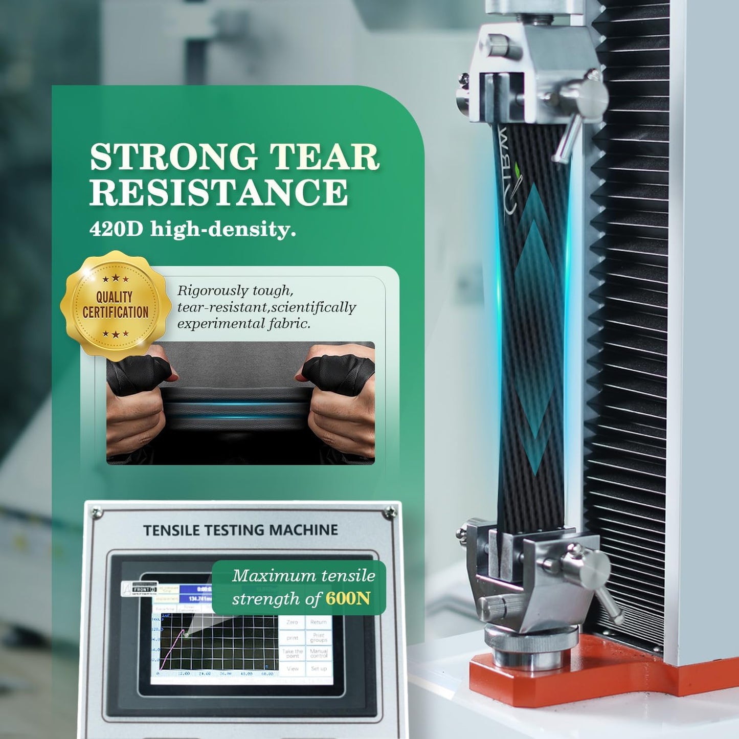 UIRWAY 14 Ft Round Winter Pool Cover with Reflective Strips, Swimming Pool Cover for Above Ground Pools, Solar Cover Including Rope Tie and Luminous Ground Nails, PU Tarp Snug Fit for UV Protected