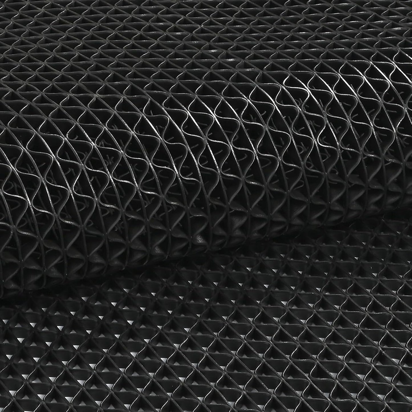 jxgzyy Commercial Drainage Mat Non Slip Drainage Floor Matting 3'x10' Heavy Duty Swimming Pool Mat for Restaurant Kitchen Bathroom Bar Garden Outdoor Wet Area, Black