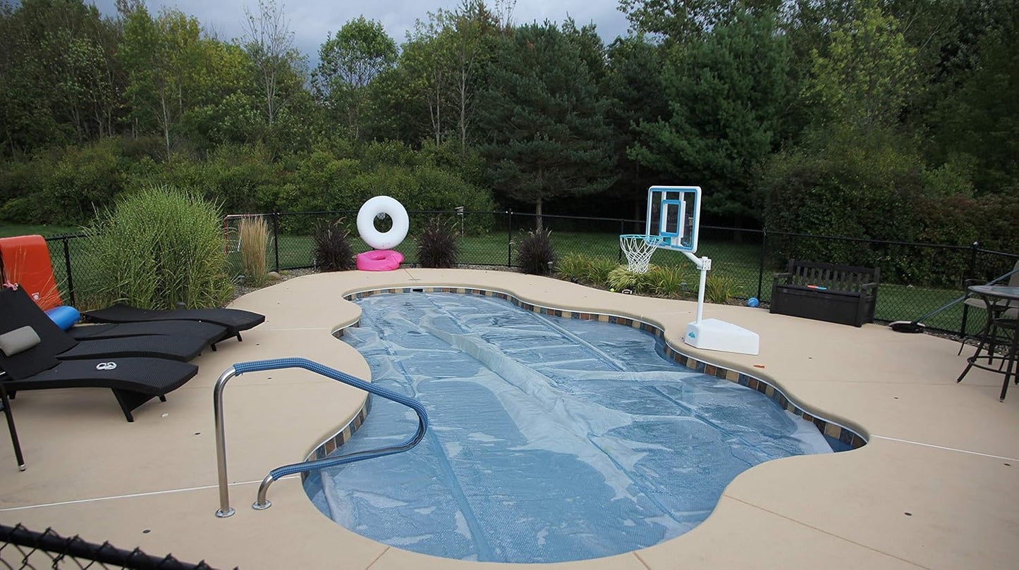 Aqua Select Premium Stainless Steel Pool Hand Rail for Inground Swimming Pools | Measures 50" x 36" x 8" Stainless Material | Easy to Install