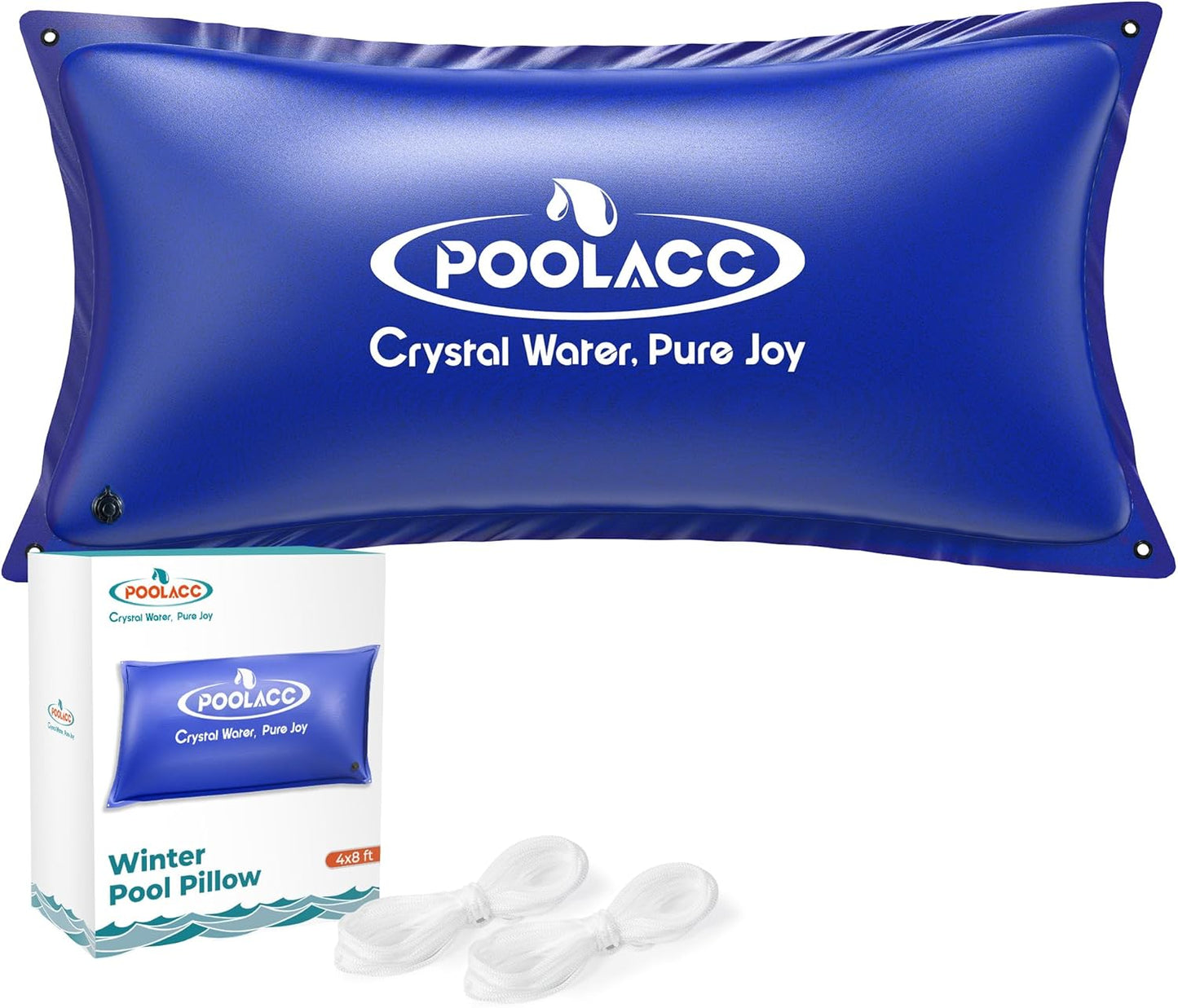 Pool Covers for Above Ground Pools - 24 ft Round Winter Pool Cover, Extra Durable Cold- and UV-Resistant Heavy-Duty Swimming Pool Cover for Winterizing