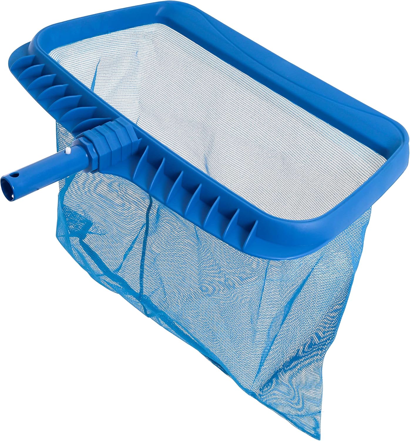 U.S. Pool Supply Professional Heavy Duty 20" Swimming Pool Leaf Rake with Deep 16" Net Bag - Fine Mesh Netting, Easy Scoop Edge - Fast Cleaning, Debris Pickup Removal, Fits Standard Swimming Pool Pole