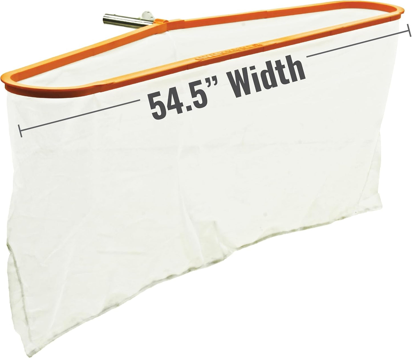 World Largest and Biggest Skimmer Pool Net 54.5” Wide x 10” Long with 45 or 90 Degree Mount by Massimo